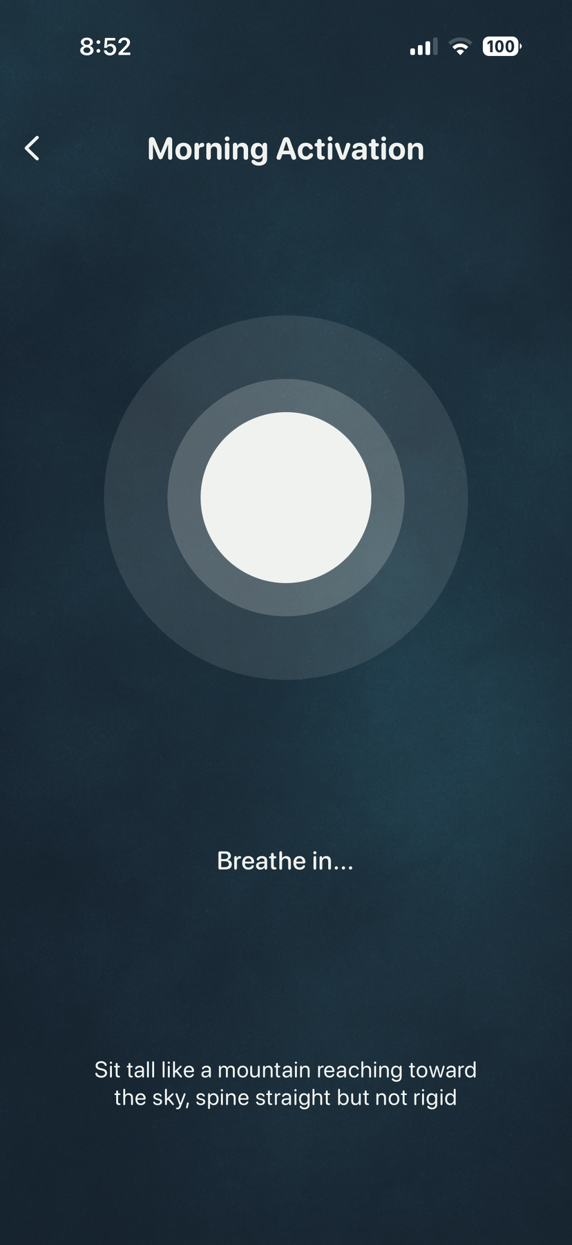 Melow App Good Night Breathing Session